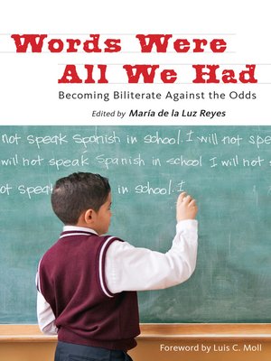 cover image of Words Were All We Had